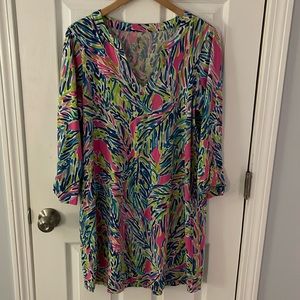 Lilly Pulitzer 3/4 Sleeve Dress
